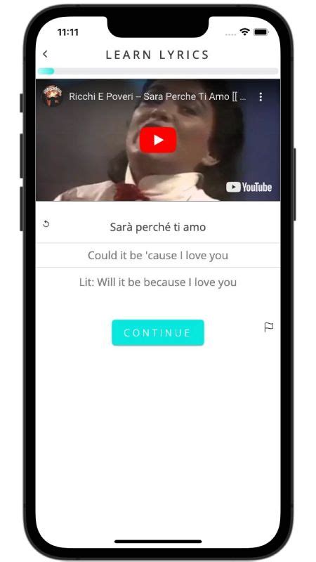 ti amo lyrics in english